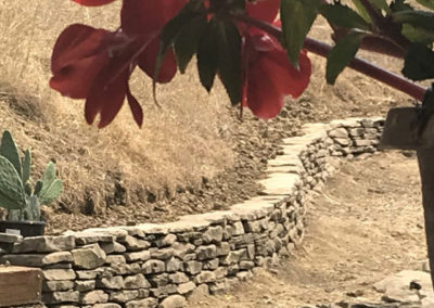 Remote & Rustic Fieldstone Wall / Nicasio, CA